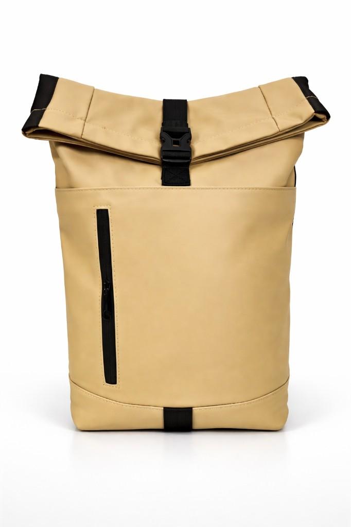 Roll-top hátizsák – bézs